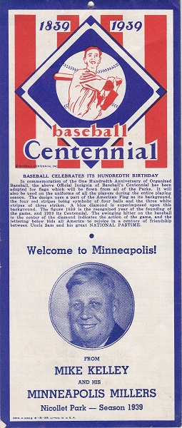Centennial Schedules Minneapolis Millers