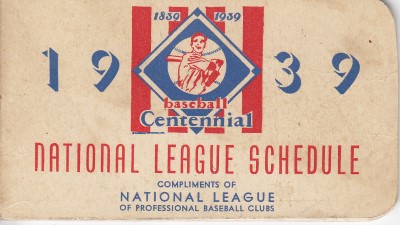 National League Schedule