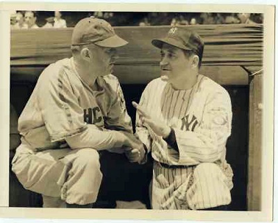 1939 All Star Game Managers - Hatnett & McCarthy