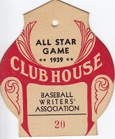 All Star Game Press Pass