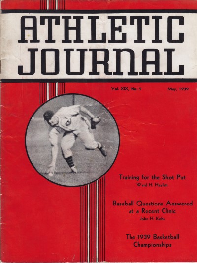 Athletic Journal May 1939