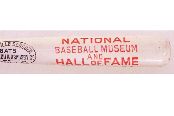 Baseball Hall of Fame - White Bat Pencil