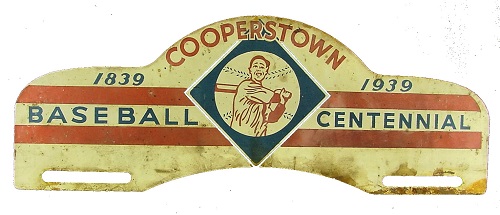 Centennial License Plate Ornament