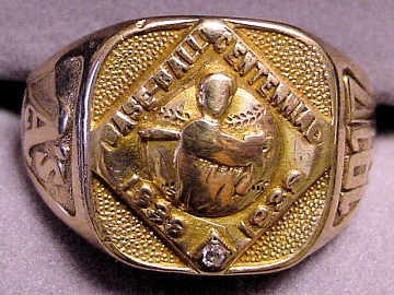 This ring was given to Cy Morgan of the 1910 Athletics.
