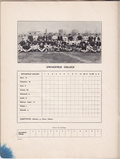 Doubleday Field Programs - June 3rd Springfield insert