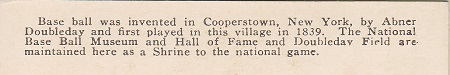 Back of Postcards after 1940 to 1943