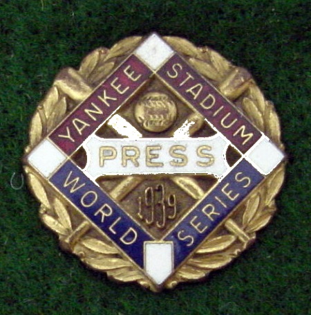 1939 New York Press Pin