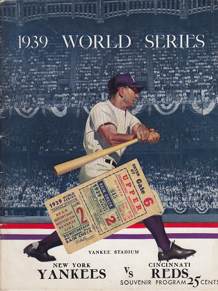 1939 World Series Program