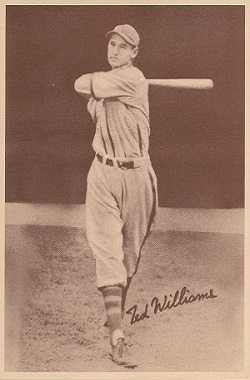 R303A Ted Williams - Sepia