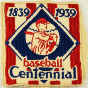 1939 Cubs Centennial Patch Ruff cut from uniform