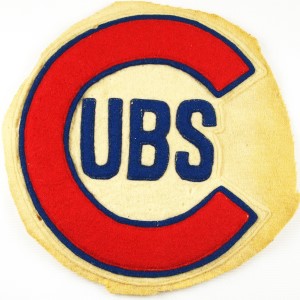 1939 Cubs Patch Ruff cut from uniform
