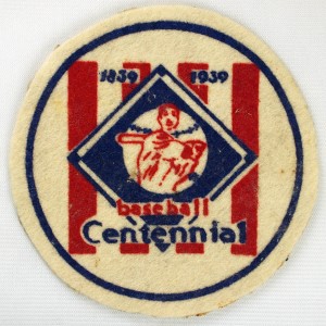 Centennial Patch worn by US Amature Team Cooperstown to Cuba