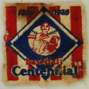 Embroidered on Felt 3x3 Centennial Patch