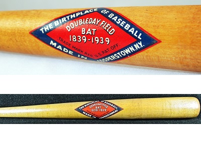 Centennial Mini Bat - Doubleday Field