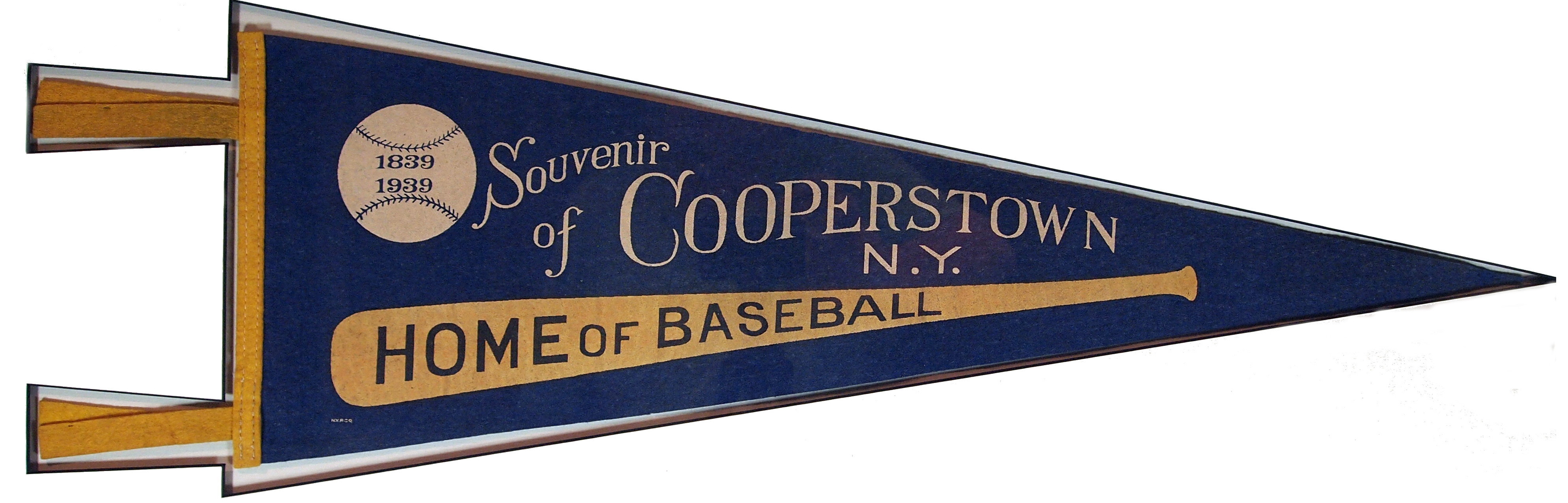 Home of baseball 1938 Pennant