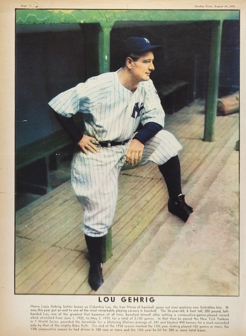Lou "Iron Horse" Gehrig Lou "Iron Horse" Gehrig