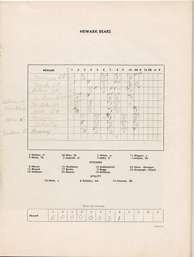 Doubleday Field Programs - August 21st Newark