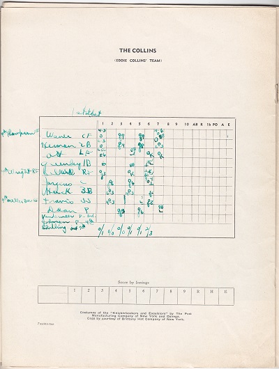 Doubleday Field Programs - The Collins Team June 12th