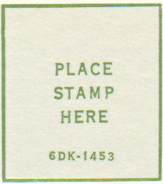 6DK 1966 Green Ink stamp box code 6DK 1966 Green Ink stamp box code