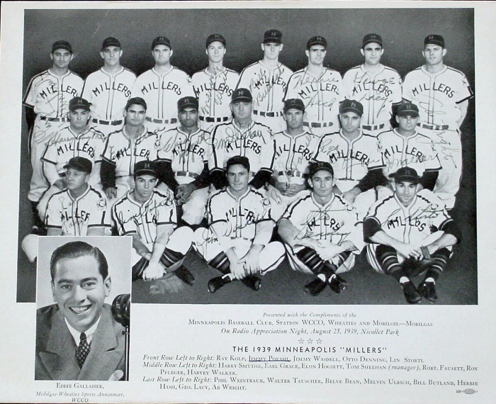 1939 Minneapolis Millers Wheaties